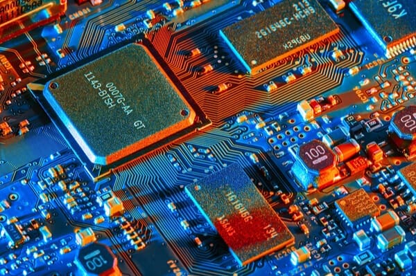 a computer chip